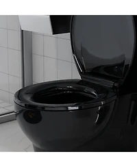 gaomon Toilet Seat, Round Toilet Seat with Slow Close, Easy Clean, Easy Installation & Release