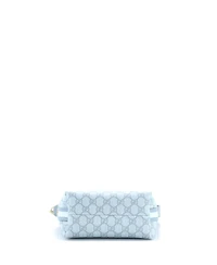 Pre-Owned Gucci Super Mini Ophidia Zip Shoulder Bag Gg Coated Canvas