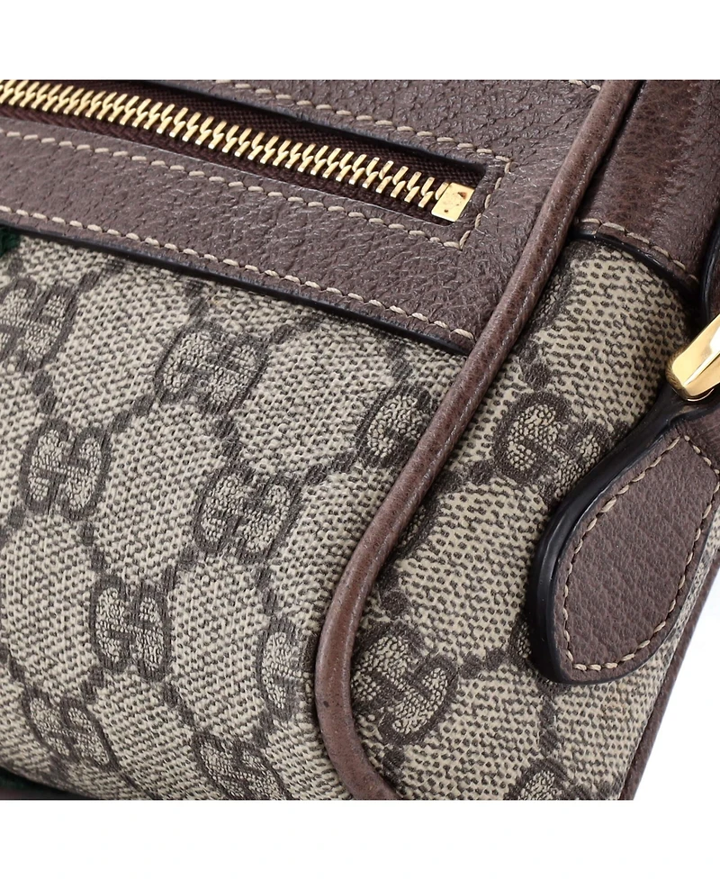 Pre-Owned Gucci Mini Ophidia Shoulder Bag Gg Coated Canvas
