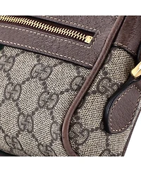 Pre-Owned Gucci Mini Ophidia Shoulder Bag Gg Coated Canvas