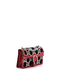 Pre-Owned Gucci Small Dionysus Bag Gg Tweed