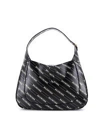 Pre-Owned Gucci Medium x Balenciaga The Hacker Project Jackie 1961 Hobo Printed Leather