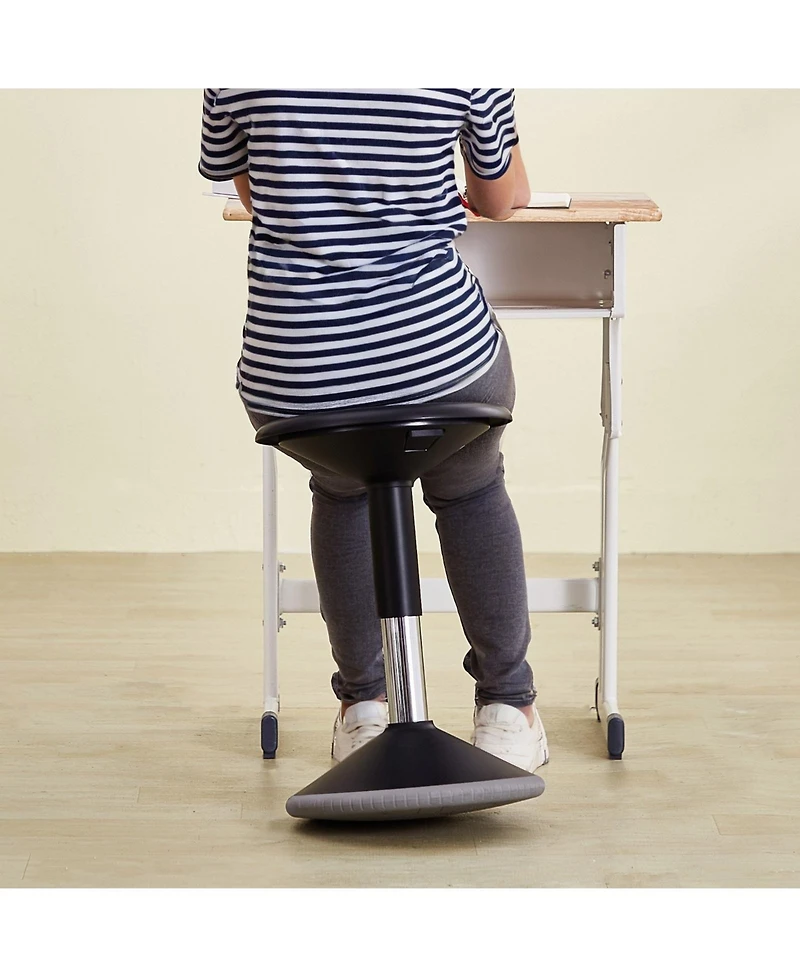 Gouun Height Adjustable Wobble Chair Active Flexible Seating Stool for Ages 12 to 18