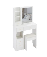 Rainsken Makeup Vanity Desk Set