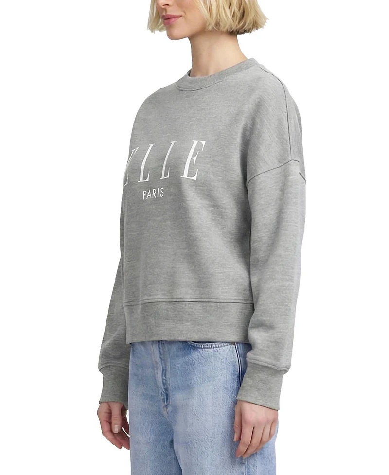Elle Collection Women's Embroidered Sweatshirt