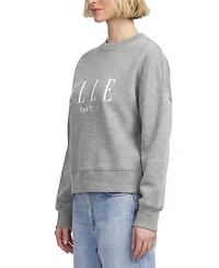 Elle Collection Women's Embroidered Sweatshirt