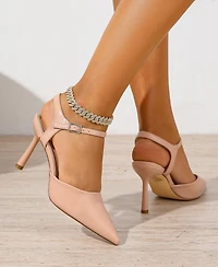 Berness Cesia Ii Ankle Strap D'Orsay Pumps
