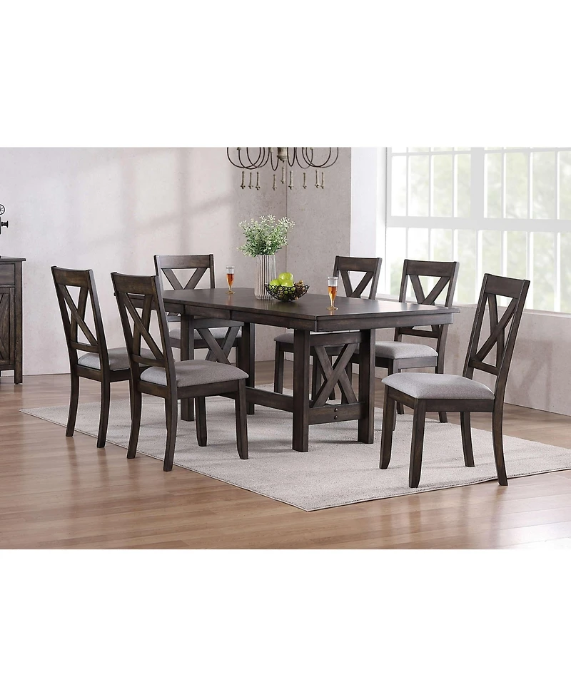 Kings Brand Furniture Set of 2 Dining Chairs