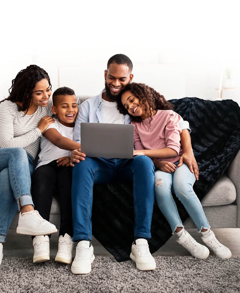 Cheer Collection Textured Decorative Throw, 40" x 50"