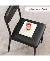 gaomon Dining Table for 2-Small Square Kitchen Dining Dinner Room Tables Set, Space Saving Wood Modern Dinette Accent Furniture