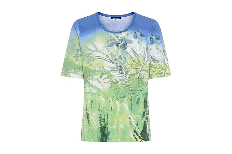 Olsen Women's Botanical Print T-Shirt