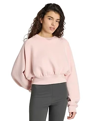 adidas Women's Loose-Fit Raglan-Sleeve Sweatshirt