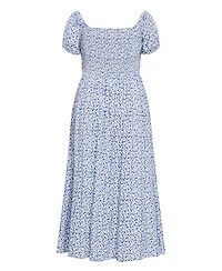 City Chic Women's Abbie Print Maxi Dress