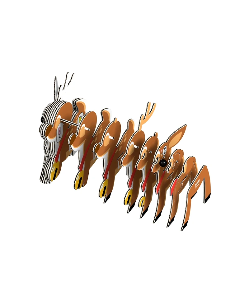 Eugy Reindeer 3D Puzzle