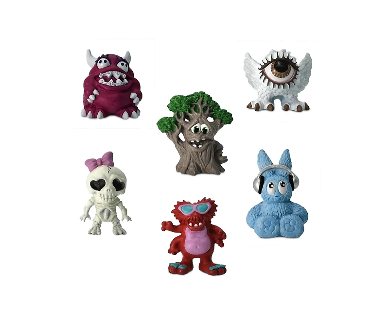 Safari Ltd. 6 Unique Piece Friendly Monsters