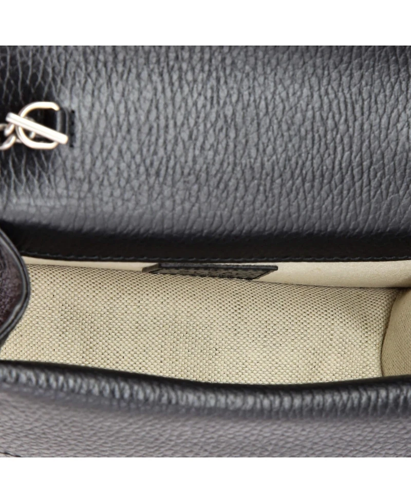 Pre-Owned Gucci Mini Dionysus Top Handle Bag Leather with Crystals