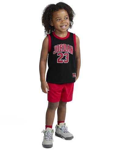 Jordan Toddler Boys 23 Jersey 2-Piece Set