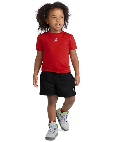 Jordan Toddler Boys Dri-fit Jumpman Woven Play Jersey T-Shirt & Mesh Shorts, 2 Piece Set