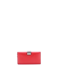 Pre-Owned Prada Elektra Wallet on Chain Studded Leather
