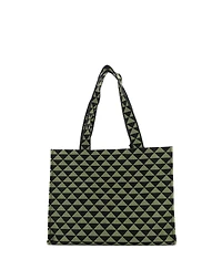 Pre-Owned Prada Horizontal Symbole Shopper Tote Jacquard