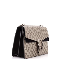 Pre-Owned Gucci Medium Dionysus Bag Gg Coated Canvas