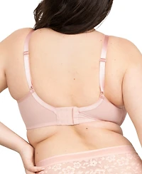 Fruit of The Loom Women's No Show Lace Plunge T-Shirt Bra