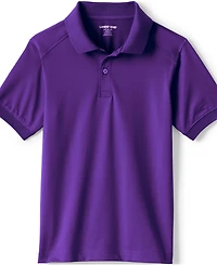 Lands' End Girls Short Sleeve Rapid Dry Polo Shirt
