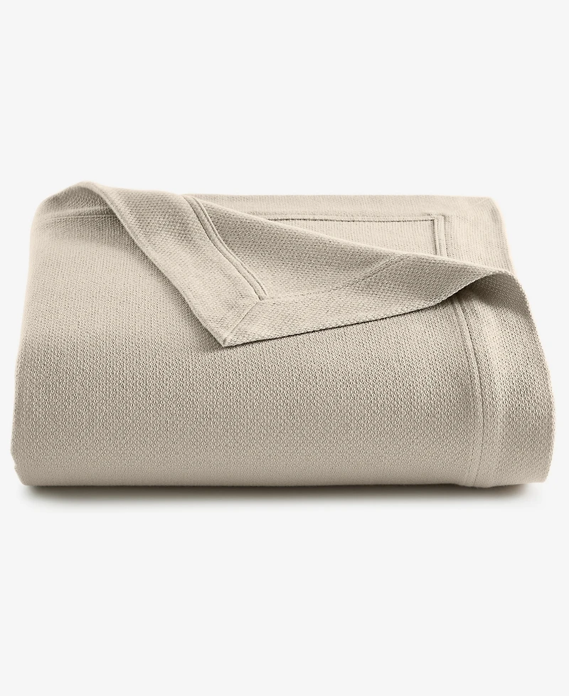Hotel Collection Cotton Blanket, Twin, Macy's Exclusive