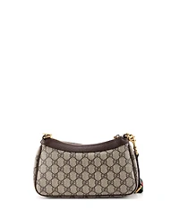 Pre-Owned Gucci Small Ophidia Charm Shoulder Bag Gg Coated Canvas