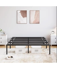 gaomon 12 Inch Full Size Bed Frames Heavy Duty Metal Platform Bed with Under Bed Storage, Sturdy Steel Slat Support, No Box Spring Needed