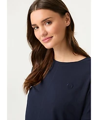 Olsen Women's Relaxed Solid T-Shirt