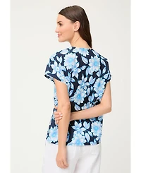 Olsen Women's Floral Blouse