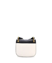 Pre-Owned Prada Small Pionniere Saddle Crossbody Bag City Calfskin