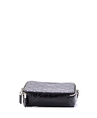 Pre-Owned Prada Brique Camera Crossbody Bag Embossed Leather