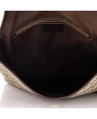 Pre-Owned Gucci Small Flap Messenger Gg Coated Canvas