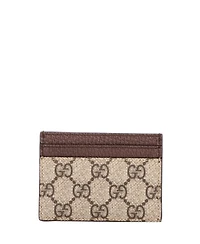 Pre-Owned Gucci Ophidia Card Holder Gg Coated Canvas