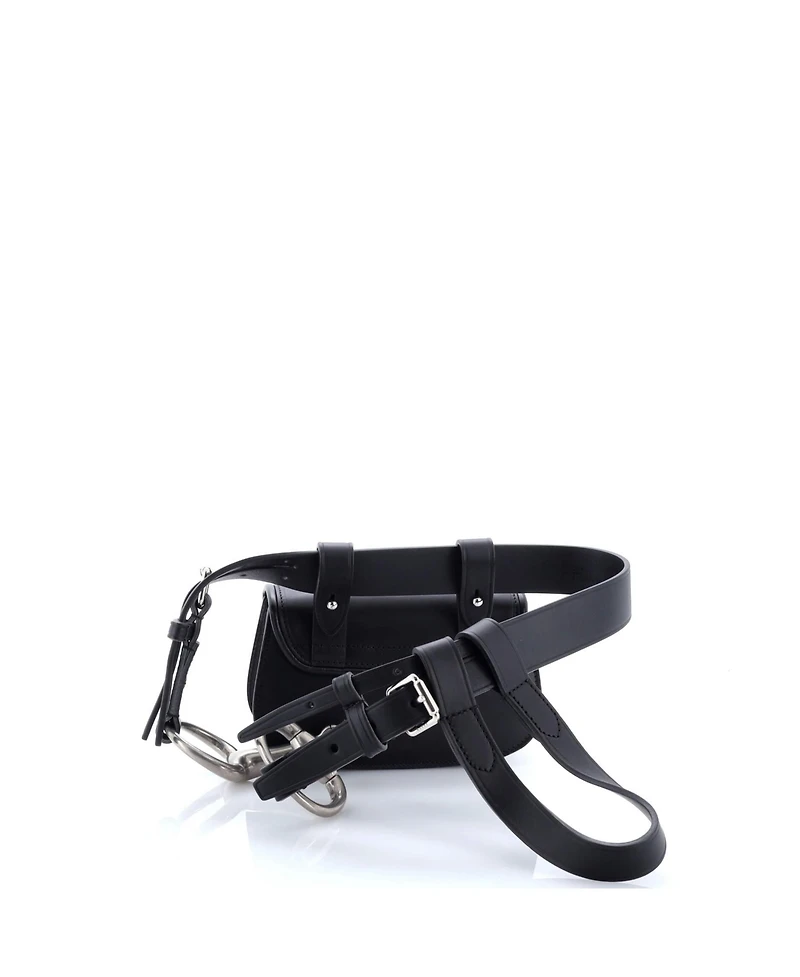 Pre-Owned Gucci Mini Bamboo 1947 Belt Bag Leather