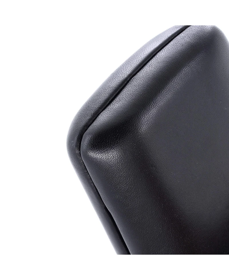 Pre-Owned Prada Logo Convertible Chain Box Clutch Leather
