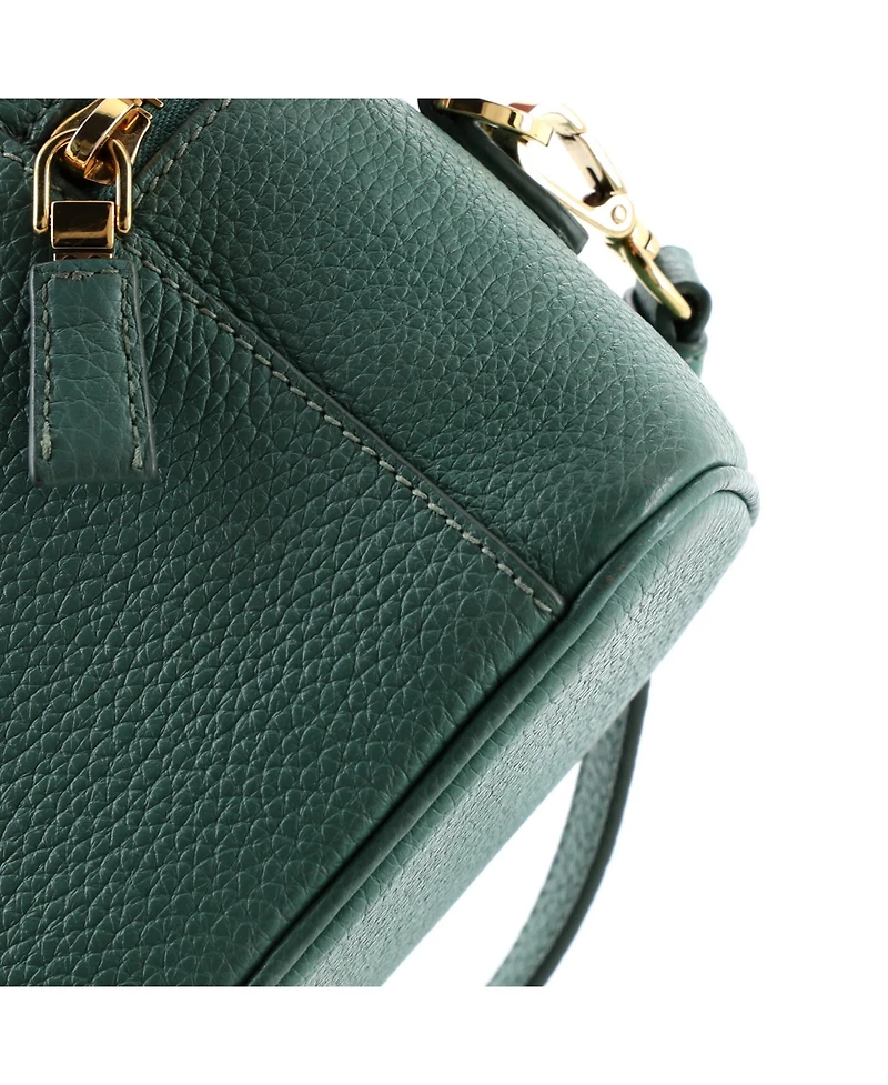 Pre-Owned Prada Mini Convertible Top Handle Vanity Shoulder Bag Vitello Daino