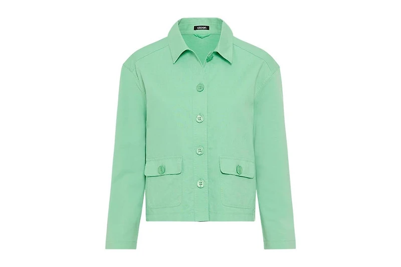 Olsen Women's Mixed Media Jacket