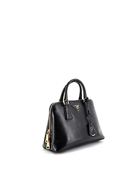 Pre-Owned Prada Small Promenade Bag Vernice Saffiano Leather