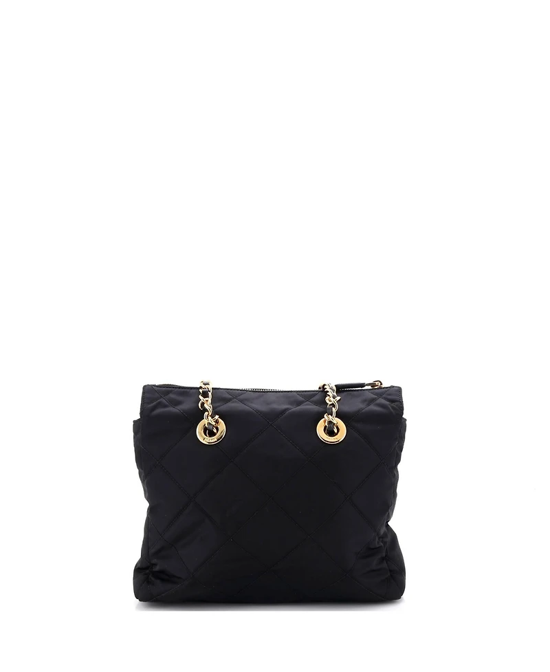 Pre-Owned Prada Re-Edition 1995 Chain Tote Quilted Re-Nylon