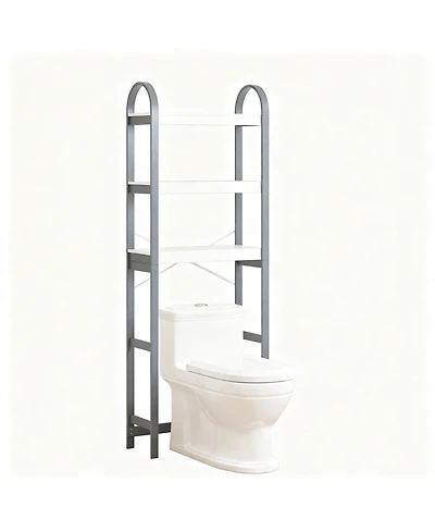 Yigii Over The Toilet Storage Shelf 3-Tier Bathroom Organizer