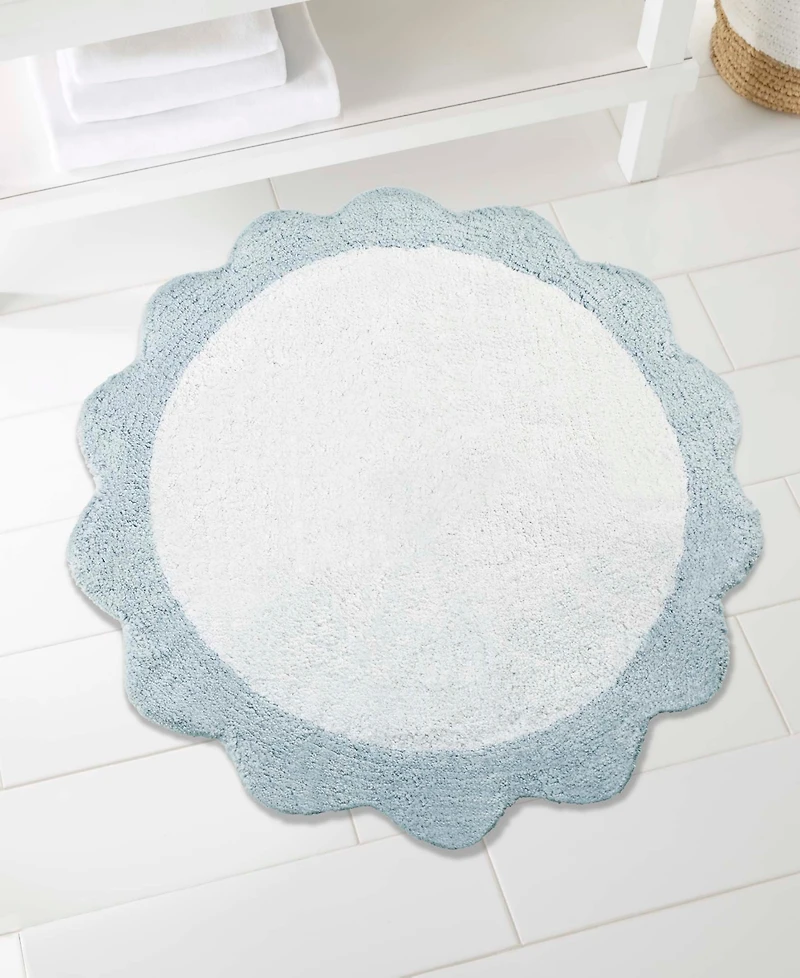 Nicole Miller Camille Decorative Bath Rug, 30" x