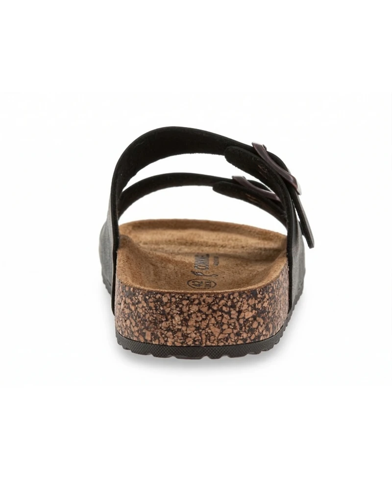 Avalanche Men's Men Double Buckle Open Toe Footbed Sandals