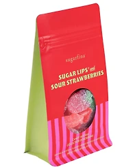 Sugarfina Sweet Escape Sugar Lips Sour Strawberries Candy Mix Bag, 2-Pc.