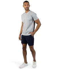 Tailorbyrd Men's Crew Neck Henley T-Shirt