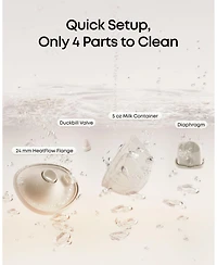 eufy Security Wearable Breast Pump E20 with Milk Storage Bag (120 Pieces)