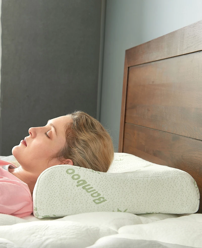 Cheer Collection Latex Pillow, Contour