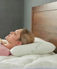 Cheer Collection Latex Pillow, 15.7" x 23.6"